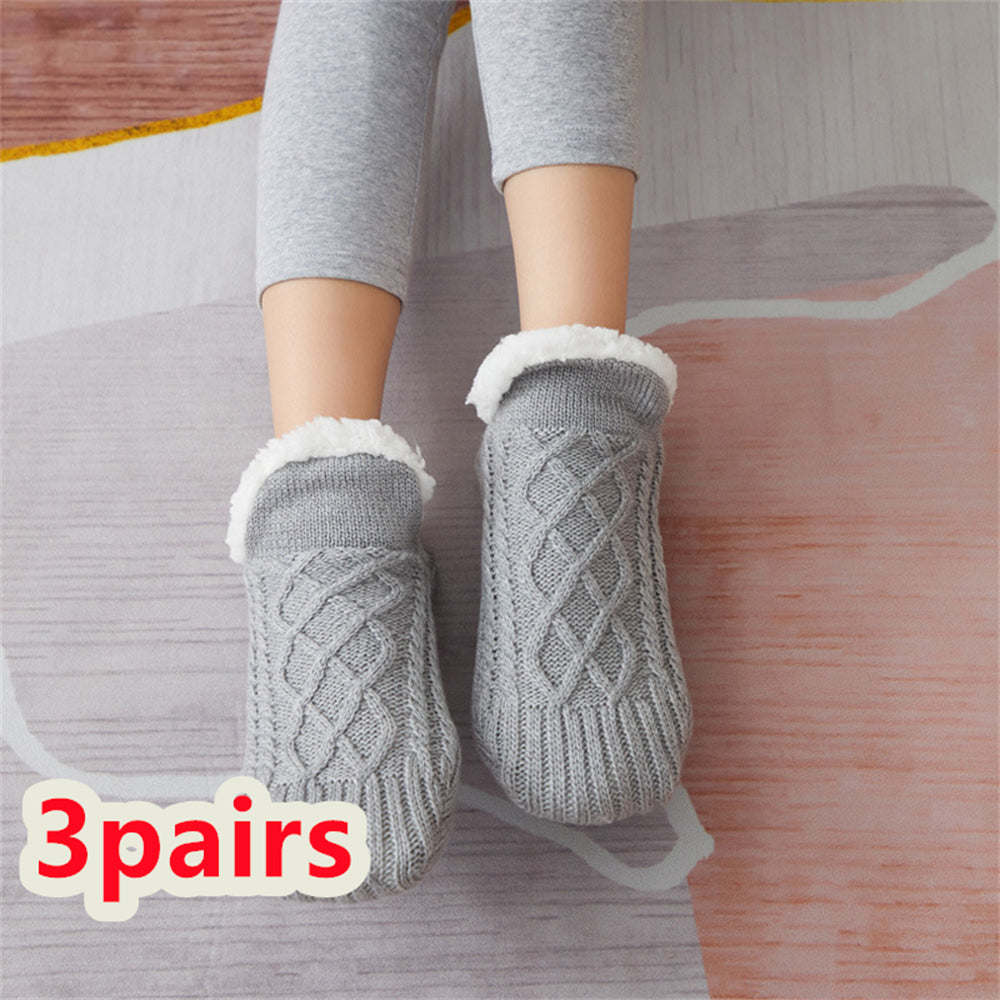 Slipper Socks Womens Ladies Winter Non Slip Socks Slipper Socks