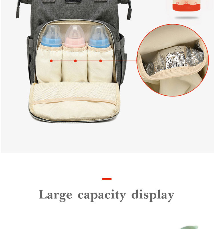 Baby Bag With Portable Bed