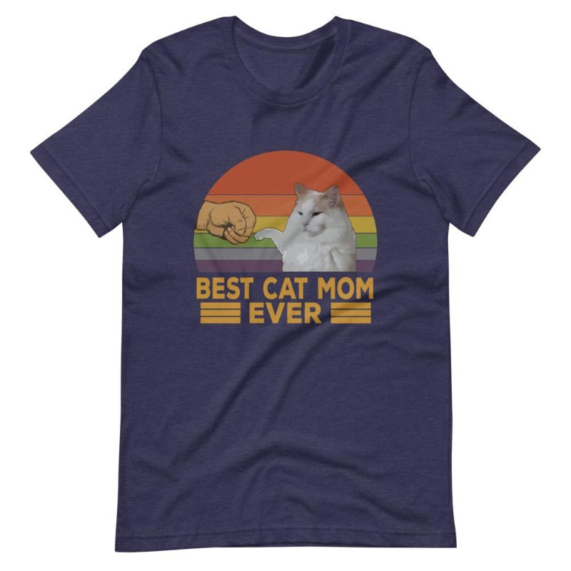 Personalized Best Cat Mom Ever T-Shirt