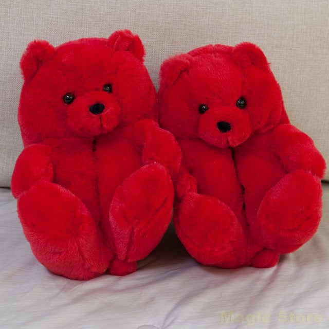 Teddy Bear Slippers 🧸
